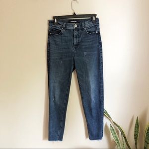 Express original girlfriend high rise jeans